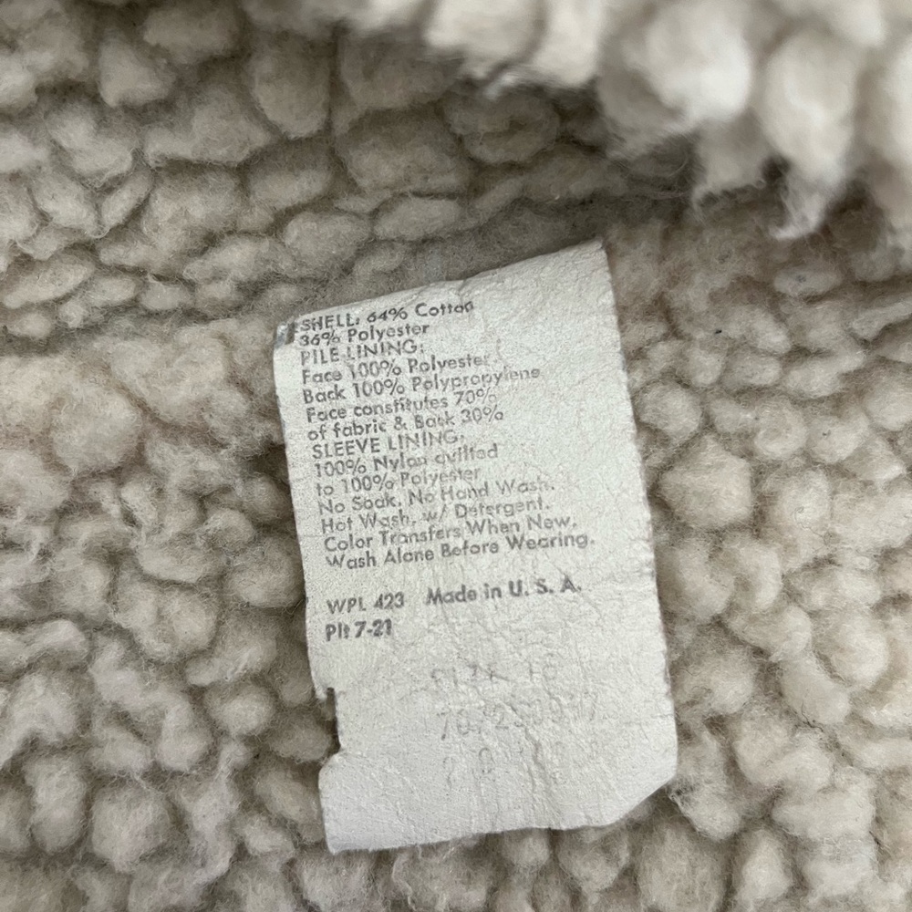 Vintage Levis Sherpa Jacket (70s-80s) - image 6